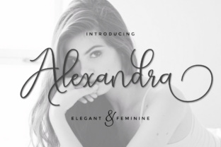 Alexandra Script: A Casual Modern Calligraphy Font for Branding