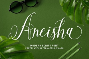 Aneisha Script: A Font That Elevates Your Brand