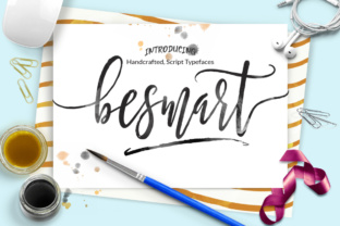 Be Smart Script: A Handmade Brush Font That Elevates Digital Branding