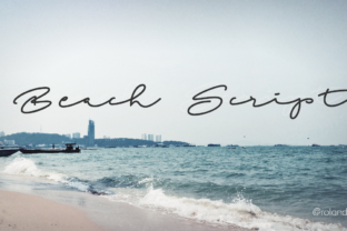 Beach Script: A Font That Shines
