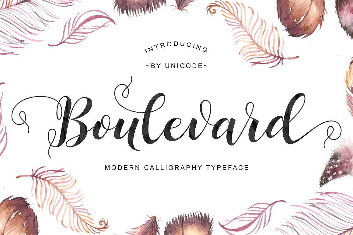 Boulevard Script: A Modern Handwritten Font