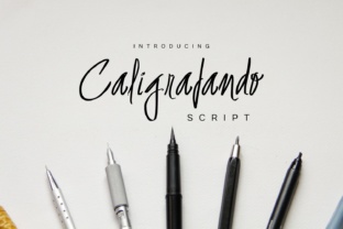 Caligrafando Script: A Modern Script for Editorial Design