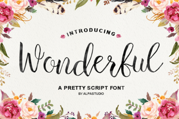 Choosing Wonderful Script for Editorial Design and Publication Projects