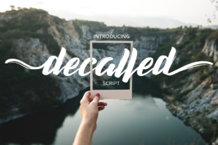 Decalled Script: A Stylish Font for Digital Marketing
