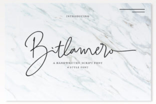 How Bitlamero Script Gives Your Brand a Handwritten Edge