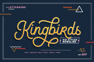Kingbirds Script Brings a Fresh Voice to Handmade Product Design