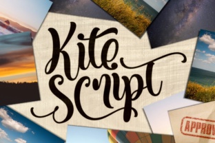 Kite Script: A Font for Creative Campaigns