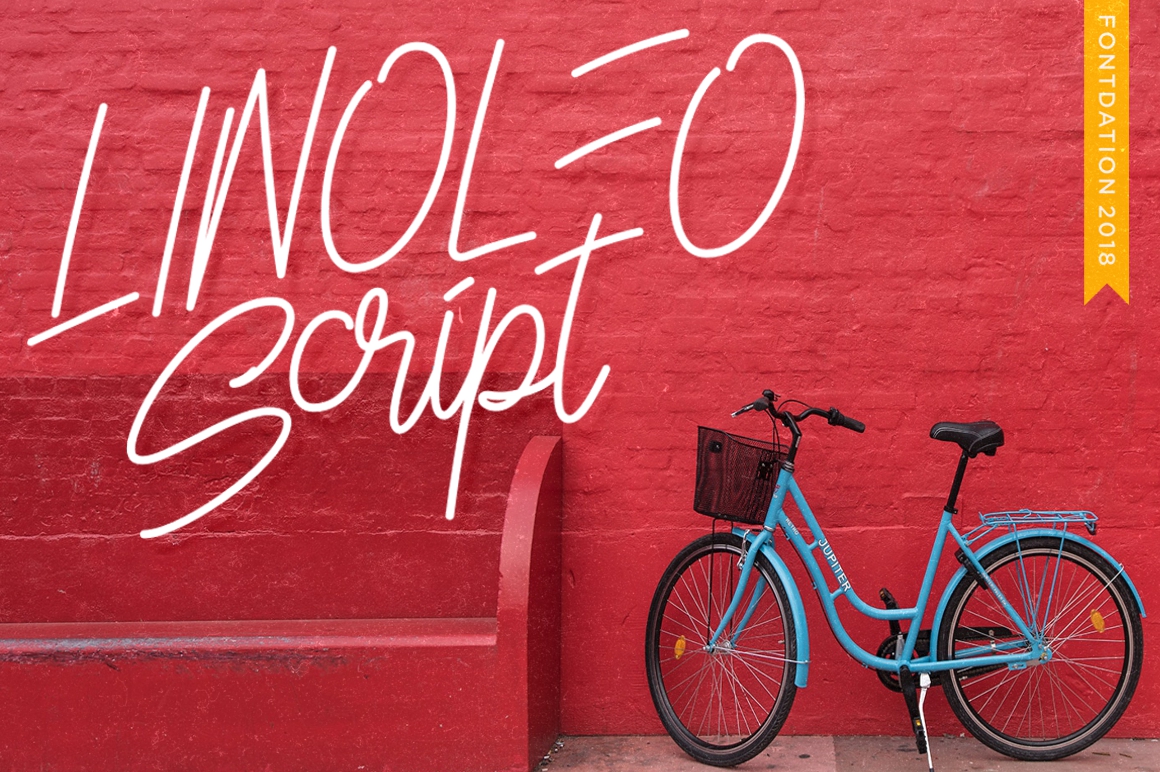 Linoleo Script: A Handwritten Font for Crafters