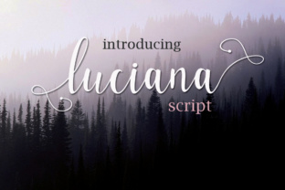 Luciana Script 2: A Calligraphy Typeface for Real Brand Projects
