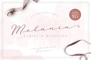 Melania Script: A Handwritten Font for Editorial Design and Publication Branding