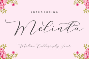 Melinda Script Brings Warm Handcrafted Style to Your Product Designs