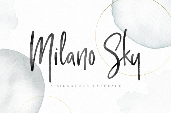 Milano Sky Script: A Font That Elevates Your Brand Identity