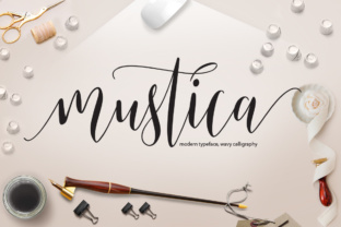Mustica Script: Why This Calligraphy Font Works in Campaign Design