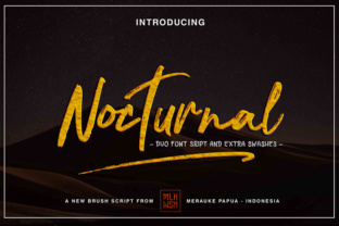Nocturnal Script Brings Refined Elegance to Editorial Design
