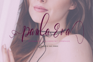 Paula Eva Script: A Modern Calligraphy Font for Digital Creators