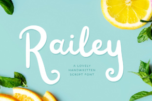 Railey Script: A Handwritten Font for Small Business Branding
